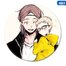 Anime High Kyuu!! enamel pin Volleyball Boy Cos Tsukishima Firefly Sun Xiang XCosplay Bedge Cartoon Bags Badge Button Brooch