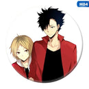 Anime High Kyuu!! enamel pin Volleyball Boy Cos Tsukishima Firefly Sun Xiang XCosplay Bedge Cartoon Bags Badge Button Brooch