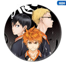 Anime High Kyuu!! enamel pin Volleyball Boy Cos Tsukishima Firefly Sun Xiang XCosplay Bedge Cartoon Bags Badge Button Brooch