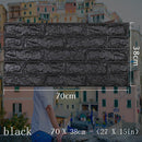 70x38cm 3D Wall Stickers Self Adhesive Foam Brick Room Decor DIY 3D Wallpaper Wall Decor Living Wall Sticker For Kids Room