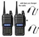 2pcs high quality 10W 25km Baofeng UV-9R plus  ham radio cb radio comunicador waterproof walkie talkie baofeng uv 9r plus рация
