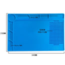 ESD Heat Insulation Working mat Soldering Station Iron Phone Computer Repair Mat Magnetic Heat-resistant BGA  Insulator Platform