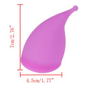 Menstrual Cup For Women Feminine Hygiene Medical Silicone Cup Menstrual Reusable Lady Cup Menstrual Than Pads Hot