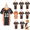 Anime Haikyuu Cosplay Kostüm Karasuno High School Volleyball Club Hinata Shyouyou Kageyama Tobio Sportswear Trikots Uniform