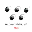 5Pcs for Xiaomi Redmi Note 9 Pro 9S 10 Pro 9 9T 5G 9c NFC 8t 9a 8 Camera Lens Protector Tempered Glass Back Screen Redme 8a Glas