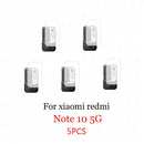 5Pcs for Xiaomi Redmi Note 9 Pro 9S 10 Pro 9 9T 5G 9c NFC 8t 9a 8 Camera Lens Protector Tempered Glass Back Screen Redme 8a Glas