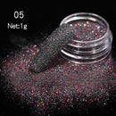 Holographics Powder Nail Glitter Laser Silver Pink Glitter Chrome Nail Powder Shimmer Gel Polish Flakes for Pigment Dust