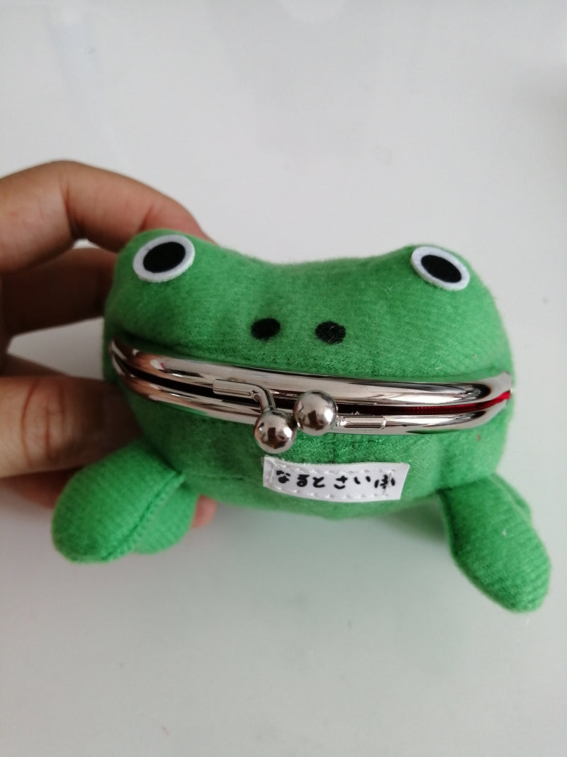 Anime Cartoon frog purse Wallet Coin Purse Originality Manga Flannel Wallet Cheap Cute Purse