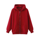 Oversize Girls Thick Hoodies 2021 Spring Fashion Ladies Streetwear Fleece Outfits Y2K Boyfriend Loose Hoodies Unisex Women Chic