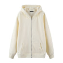 Oversize Girls Thick Hoodies 2021 Spring Fashion Ladies Streetwear Fleece Outfits Y2K Boyfriend Loose Hoodies Unisex Women Chic