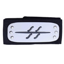 Adult Kids Headband Japanese Anime Logo Metal Plated Hairband Forehead Protector M3GF