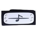 Adult Kids Headband Japanese Anime Logo Metal Plated Hairband Forehead Protector M3GF