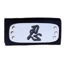 Adult Kids Headband Japanese Anime Logo Metal Plated Hairband Forehead Protector M3GF