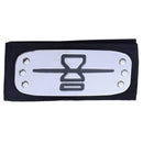 Adult Kids Headband Japanese Anime Logo Metal Plated Hairband Forehead Protector M3GF