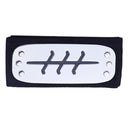 Adult Kids Headband Japanese Anime Logo Metal Plated Hairband Forehead Protector M3GF