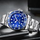 NIBOSI Fashion Mens Watches with Black Gold Top Brand Luxury Sports Quartz Watch Men Relogio Masculino