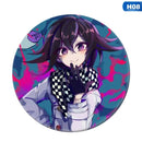Anime Danganronpa Monokuma Naegi Makoto Kirigiri Kyouko Maizono Sayaka Badges Brooch Icons