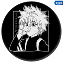 Insignias de Cosplay de Hunter x Hunter, broche de Gon Freecss, bolsas de colección de iconos, pasador de pecho Killua Zoldyck Kurapika para mochilas