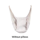Outdoor Hammock Swing Thicken Chair Hanging Swing Chair Portable Relaxation Canvas Swing Travel Camping Lazy Chair No Pillow