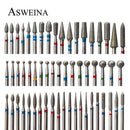 Milling Cutters For Manicure Pedicure Nail Drill Bit Foot Cuticle Clean Tools Nail File Grinding Head Accessories