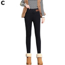 Plüsch gepolsterte Kätzchen Lamm Samt schwarz grau Leggings hoch taillierte Herbst warm und 2020 Winter Winterhose Damen Leggings Q3D4