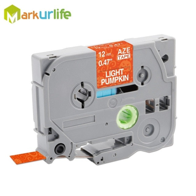 Markurlife 1PC 231 Etikettenband kompatibel für Druckerband 231 131 631 12 mm schwarz auf weiß laminierte Bänder Etikettendrucker