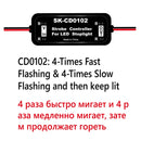 Universal Strobe Controller Brake Light Flasher Module Flashing Back Rear Brake Light 9-30V LED Flash Tail Stop Accessories