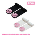 New Cat Paw Socks for Women Girls Kawaii 3D Cat Claw Toe Beanies Cute Gift Lolita PawPads Cosplay Cat Paw Pad Thigh High Socks