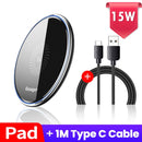Essager 15W Qi Magnetic Wireless Charger For iPhone 12 11 Pro Xs Max X Induction Fast Wireless Charging Pad For Samsung Xiaomi