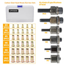 Hand Rivet Nut Gun Head nuts Simple installation Manual Riveter Rivnut Tool Accessory for Nuts M3 M4 M5 M6 M8 M10