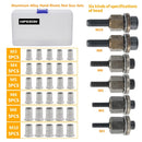 Hand Rivet Nut Gun Head nuts Simple installation Manual Riveter Rivnut Tool Accessory for Nuts M3 M4 M5 M6 M8 M10