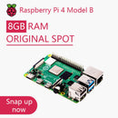 Kit de placa de desarrollo Raspberry Pi 4 modelo B Original oficial RAM 2G 4G 8G 4 Core CPU 1,5 Ghz 3 Speeder Than Pi 3B+