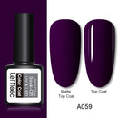 LEMOOC 8.0ml UV Gel Nail Polish Thermal Glitter Gel Polish Color-changing Gel Varnish Nail Art Gel varnish