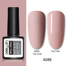 LEMOOC 8.0ml UV Gel Nail Polish Thermal Glitter Gel Polish Color-changing Gel Varnish Nail Art Gel varnish