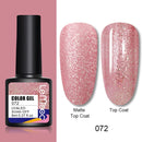 LEMOOC 8.0ml UV Gel Nail Polish Thermal Glitter Gel Polish Color-changing Gel Varnish Nail Art Gel varnish