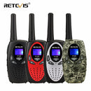 RETEVIS RT628 Mini Walkie Talkie Children 2pcs 0.5W Portable Children's radio For Camping Hiking  Festival Birthday Present