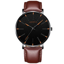 Relojes de lujo para hombre 2021, reloj ultrafino elegante para hombre, reloj de cuarzo de malla de acero inoxidable para negocios, reloj Masculino, gran oferta