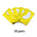 20/50/100 Paar Aufnäher zum Bauen von Hydrogel-Augenpads, Wimpernverlängerung, Papieraufkleber, fusselfrei, unter Augenpads, Make-up-Zubehör