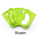 20/50/100 Paar Aufnäher zum Bauen von Hydrogel-Augenpads, Wimpernverlängerung, Papieraufkleber, fusselfrei, unter Augenpads, Make-up-Zubehör