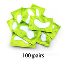 20/50/100 Paar Aufnäher zum Bauen von Hydrogel-Augenpads, Wimpernverlängerung, Papieraufkleber, fusselfrei, unter Augenpads, Make-up-Zubehör