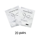 20/50/100 Paar Aufnäher zum Bauen von Hydrogel-Augenpads, Wimpernverlängerung, Papieraufkleber, fusselfrei, unter Augenpads, Make-up-Zubehör