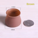 16pcs/lot Silicone Chair Table Foot Cover Protector Furniture Feet Round/Square Non-slip Leg Caps Bottom corner Floor safely pad