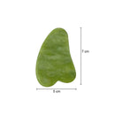 Masajeador Facial adelgazante, rodillo de cuarzo rosa, rodillo de masaje Facial de Jade Natural, masajeador de piel con piedra, herramienta de elevación Facial