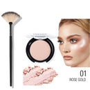 SACE LADY Shimmer Highlighter Palette Make-up Set Pinsel Gesichtspuderpinsel Professioneller Make-up Naturkosmetik Großhandel