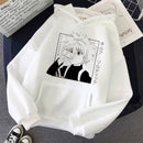 2021 caliente Anime japonés Manga Kawaii Hunter X Hunter sudaderas con capucha hombres/mujeres sudadera de manga corta Killua Zoldyck Hoddie para adolescentes
