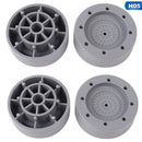 4Pcs Anti Vibration Feet Pads Washing Machine Rubber Mat Anti-Vibration Pad Dryer Universal Fixed Non-Slip Pad