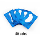 50/100 Paar Wimpernverlängerung Papier Patches Lint Feuchtigkeitsspendende Wimpernverlängerung Kissen Aufkleber unter Augenpads Wimpern Make-up-Tools