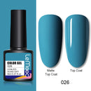 LEMOOC 8.0ml UV Gel Nail Polish Thermal Glitter Gel Polish Color-changing Gel Varnish Nail Art Gel varnish