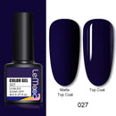 LEMOOC 8.0ml UV Gel Nail Polish Thermal Glitter Gel Polish Color-changing Gel Varnish Nail Art Gel varnish