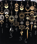 Personalized Customization // Crystal Suncatcher, Moon Phase Wall Hanging // Contact Me To Get A Surprise！